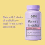 OEM/ODM Women's Probiotic Capsules