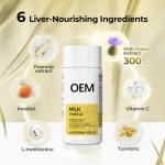 OEM/ODM Milk Thistle Liver Detox Slimming Capsules | TikTok Best Seller Herbal Supplement | Bulk Wholesale