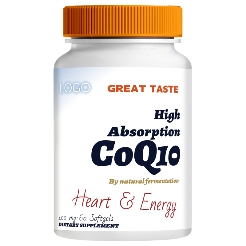 OEM/ODM High Potency CoQ10 Softgels | Energy & Heart Health Support | Premium Dietary Supplement