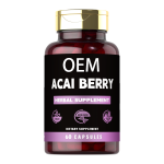 OEM/ODM Potent Acai Supplement | Herbal Dietary Boost | Natural Health & Vitality Support