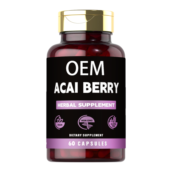 OEM/ODM Potent Acai Supplement | Herbal Dietary Boost | Natural Health & Vitality Support