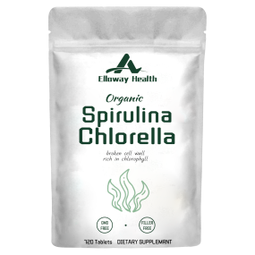 Organic Spirulina & Chlorella Tablets - Algae Superfood Blend | Clean Energy & Natural Detox