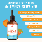 OEM/ODM Orange Omega-3 Drops | Premium Vitamin Supplement | Optimal Wellness Support