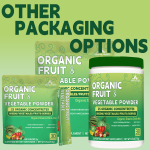 OEM/ODM Organic Fruit and Vegetable Blend Powder | Daily Nutrition Boost | Adult Daily Supplement Pouch