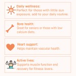 OEM/ODM Vitamin D3 + K2 Softgels