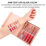 Lip Gloss Set Supplier - Factory Wholesale 12Pcs Velvet Matte