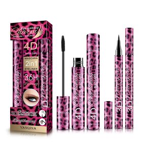 Eyeliner Set Factory - Private Label 2 in 1 Waterproof Pen Mascara