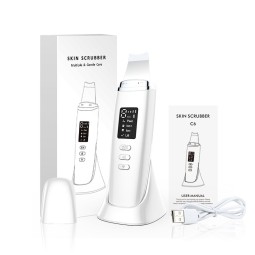 C6超声波洗面奶红蓝光保湿毛孔清洁器面部提升超声波洗面奶