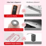OEM ODM二合一双头女性电动剃须刀出厂价格面部眉毛修剪器和体毛修剪器家用