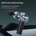 New Multi-motor Smart Mini Massage Gun Deep Tissue Sensitive Intensity Fasical Massage Gun Best Budget for Promotional