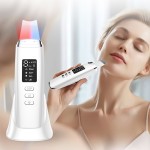 C6超声波洗面奶红蓝光保湿毛孔清洁器面部提升超声波洗面奶