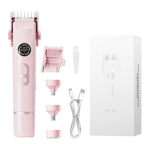 4 in 1 Electric Hair Trimmer Portable Waterproof Rechargeable Painless Lady Mini Shaver