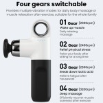 BELEN New Arrival Pocket Size Customized Deep Tissue Mini Fascia Muscle Massage Gun Mini Fascial Massager Gun