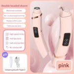 OEM ODM二合一双头女性电动剃须刀出厂价格面部眉毛修剪器和体毛修剪器家用