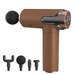 Hot Selling Professional Electric Deep Tissue Muscle Percussion Fascia Massage Gun New Wholesale Option Heating for Body Use