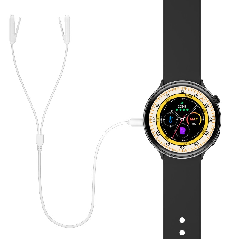 2023 Newest Design Smart Massage Watch Blood Oxygen Body Wireless Charging Sleep Aid Wrist Watch With Call Function