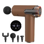 OEM Professional Deep Tissue Massage Gun, Portable Electric Percussion Massager, 99 Speeds, 4 Heads, Muscle Recovery Tool