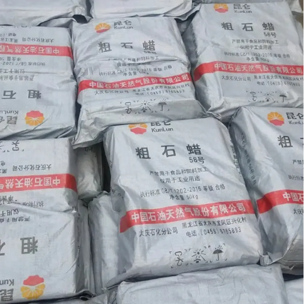 Crude Paraffin Wax Factory - 56-58-60 Solid Liquid