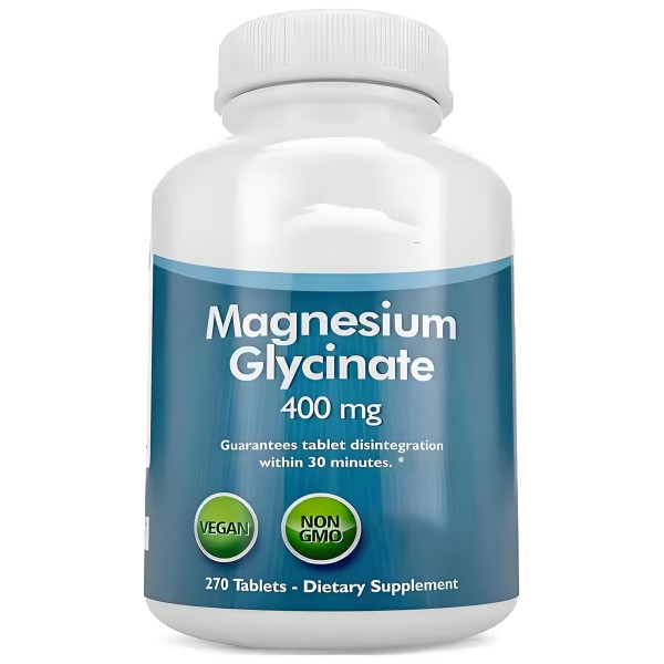 Magnesium Glycinate Tablets Factory - OEM Vegan Sleep Stress Relief