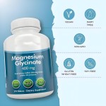 Magnesium Glycinate Tablets Factory - OEM Vegan Sleep Stress Relief