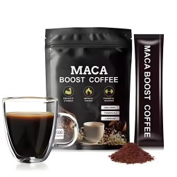 Maca Instant Coffee Factory - Black Maca Booster Male Energy Powder