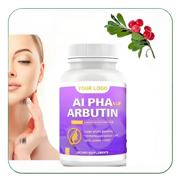 Skin Brightening Capsules Factory - Private Label Vitamin C Niacinamide Alpha