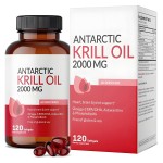 Krill Oil Softgels Factory - 2000mg Antarctic Omega-3 EPA DHA