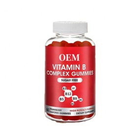 Vitamin B Complex Gummies Supplier - Vegan Folic Acid Energy Nerve System