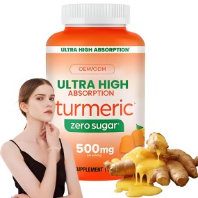 Turmeric Gummies Manufacturer - OEM Zero Sugar 500mg Extract Joints