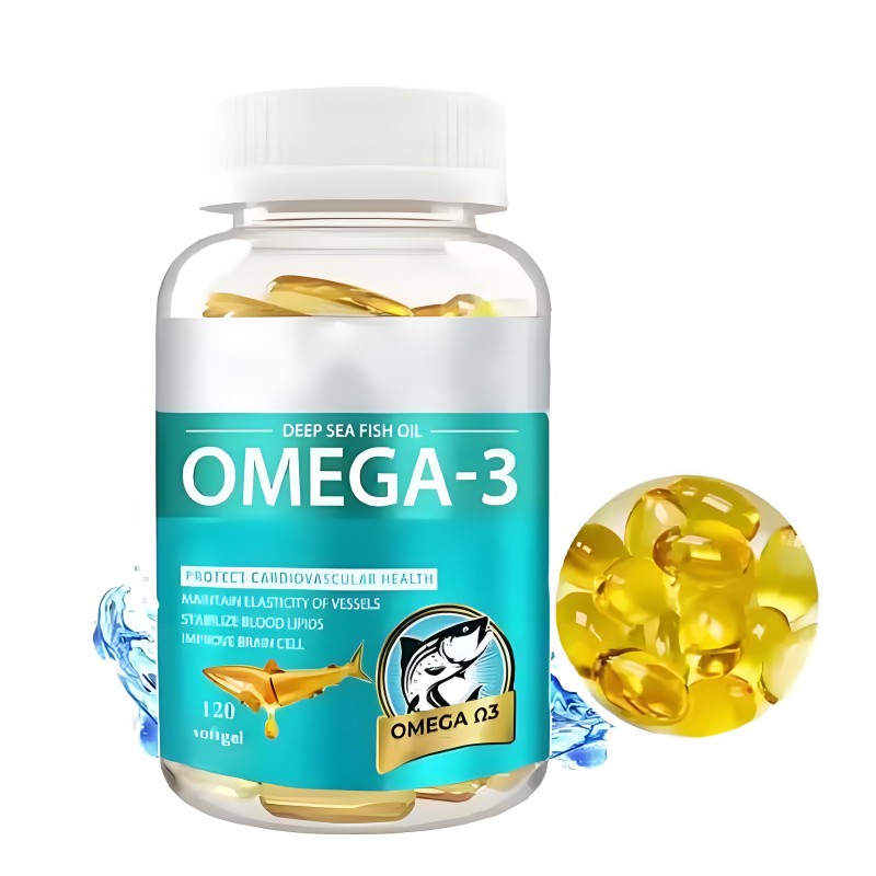 Fish Oil Capsules Supplier - OEM Halal Omega-3 6 9 500mg 1000mg