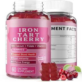 Iron Supplement Gummies Supplier - Adults Immune Support Calcium Zinc