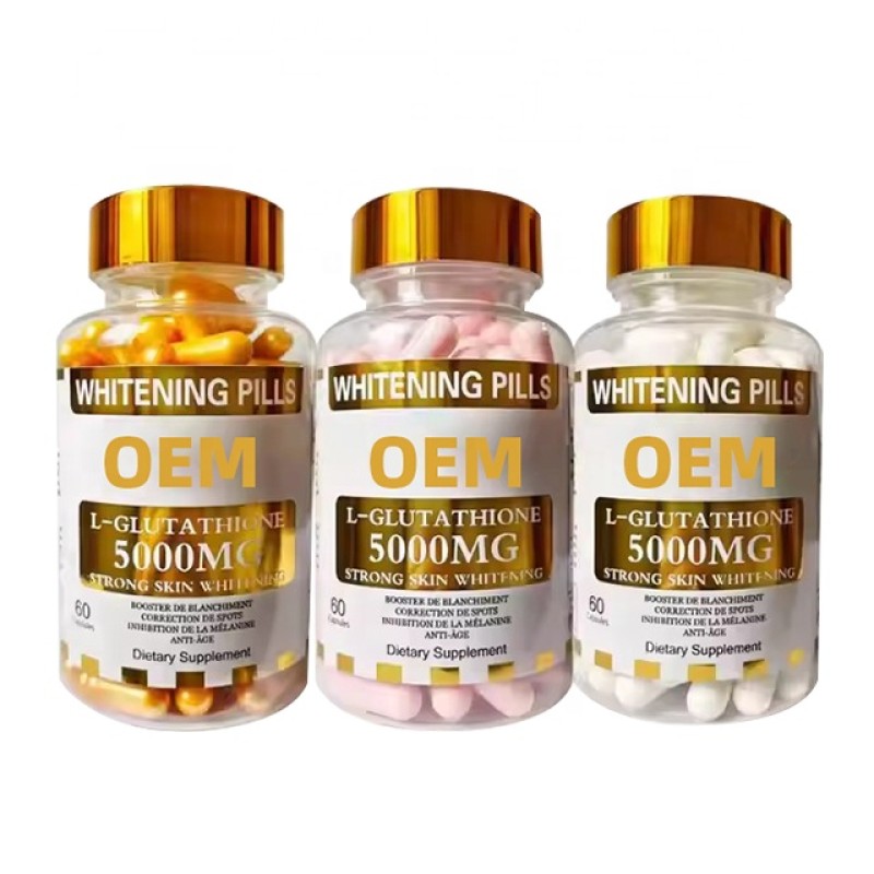 Skin Whitening Capsules Supplier - OEM Collagen Glutathione Vitamin C