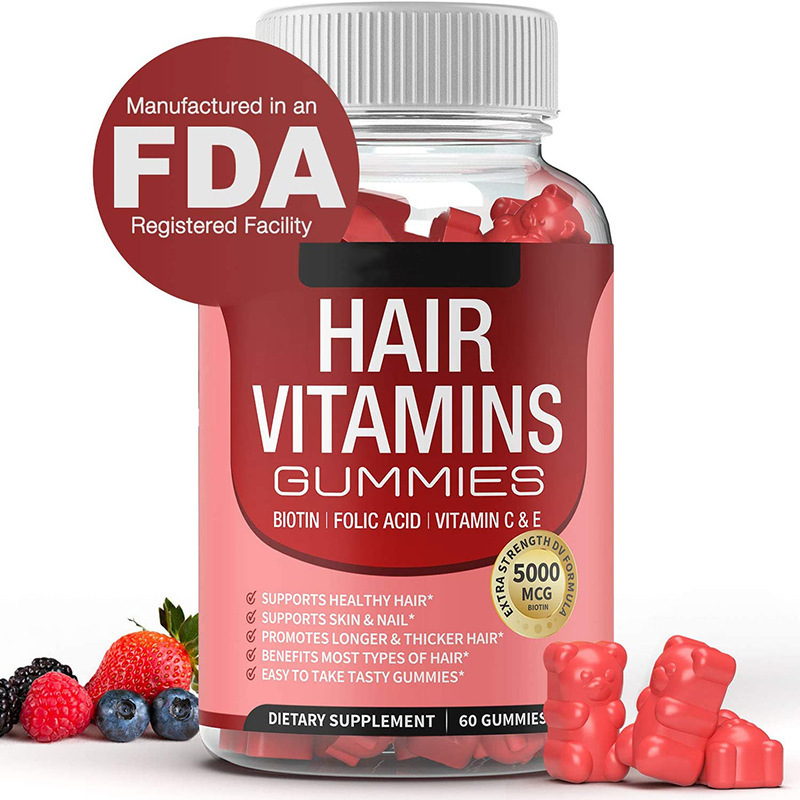 Hair Vitamin Gummy Manufacturer - GMP Vegan Sugar Free OEM Wholesale