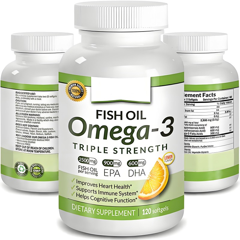 Fish Oil Soft Capsule Manufacturer - Dietary Supplement EPA DHA Heart