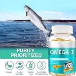 Fish Oil Capsules Supplier - OEM Halal Omega-3 6 9 500mg 1000mg
