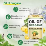 Oregano Oil Capsules Supplier - Wholesale Custom Black Seed Oil Adult