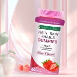 Biotin Gummies Factory - OEM/ODM Hair Skin Nails Strawberry Flavor
