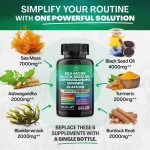 Sea Moss Capsule Factory - OEM Black Seed Ashwagandha Ginger Shilajit