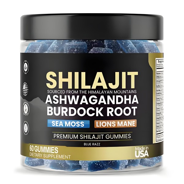 Shilajit Gummies Manufacturer - Ashwagandha Sea Moss Lions Mane