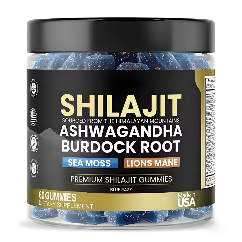 Shilajit Gummies Manufacturer - Ashwagandha Sea Moss Lions Mane