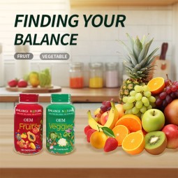 Fruits Veggies Capsules Factory - OEM 100% Whole Super Fruit Vegetable