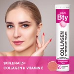 Collagen Effervescent Tablets Manufacturer - OEM Adult Skin Brightening 20