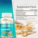 Fish Oil Capsules Supplier - OEM Halal Omega-3 6 9 500mg 1000mg