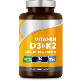 Vitamin D3 K2 Tablets Supplier - High Strength Improve Immunity Bone