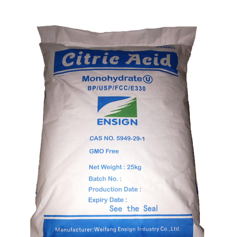 Citric Acid Powder Anhydrous Monohydrate 99.5% Manufacturer Price Food Grade Ensign TTCA Lemon Star Wholesale Citric Acid
