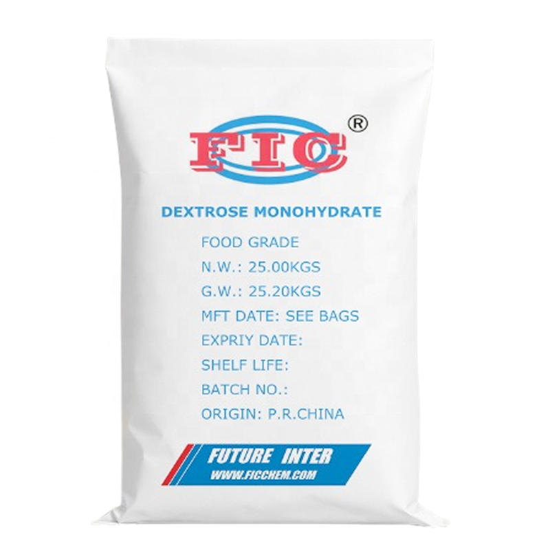 Fic Brand Dextrose Monohydrate Powder Food Grade CAS 5996-10-1 Glucose