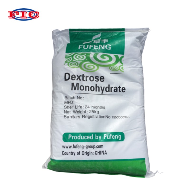 Dextrose Powder Food Grade Glucose Fufeng /FIC Brand 25kg Price Halal Anhydrous Monohydrate Dextrose