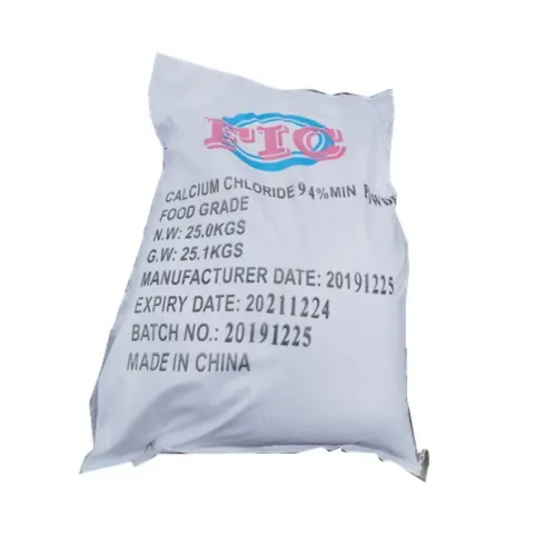 Industrial and Food Grade Cacl2 94% Calcium Chloride Anhydrous Desiccant 74% Purity