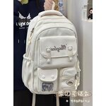 College Backpack Supplier - Junior High School Girls Simple Versatile