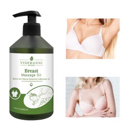 Breast Massage Oil Manufacturer - OEM Private Label 100% Natural Enhancement